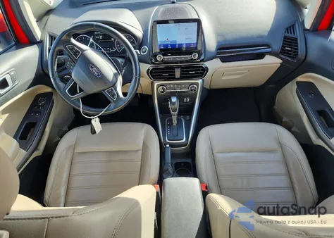 2020 Ford Ecosport Titanium from USA, damaged, VIN MAJ6S3KL4LC367571